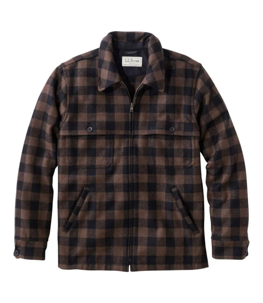 Men's Maine Guide Zip-Front Jac-Shirt, Plaid