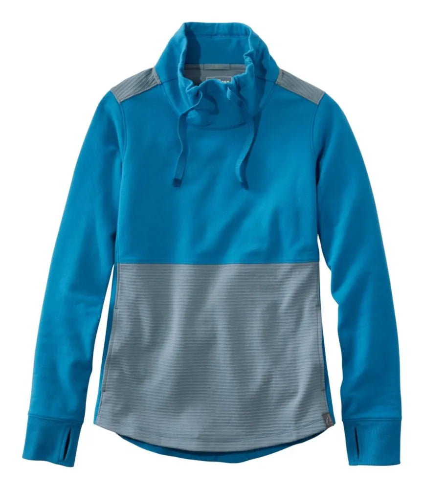 Women's Bean's Cozy Mixed Knits Pullover, Colorblock