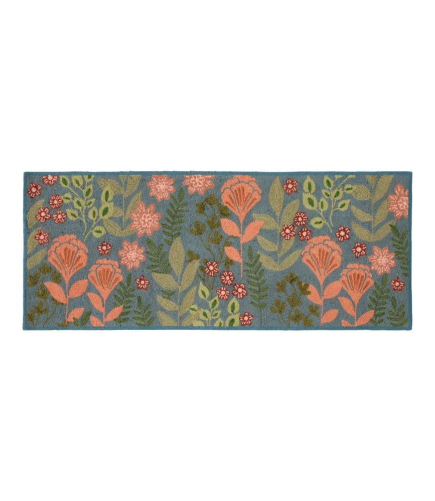 Indoor/Outdoor Vacationland Runner Floral Bloom