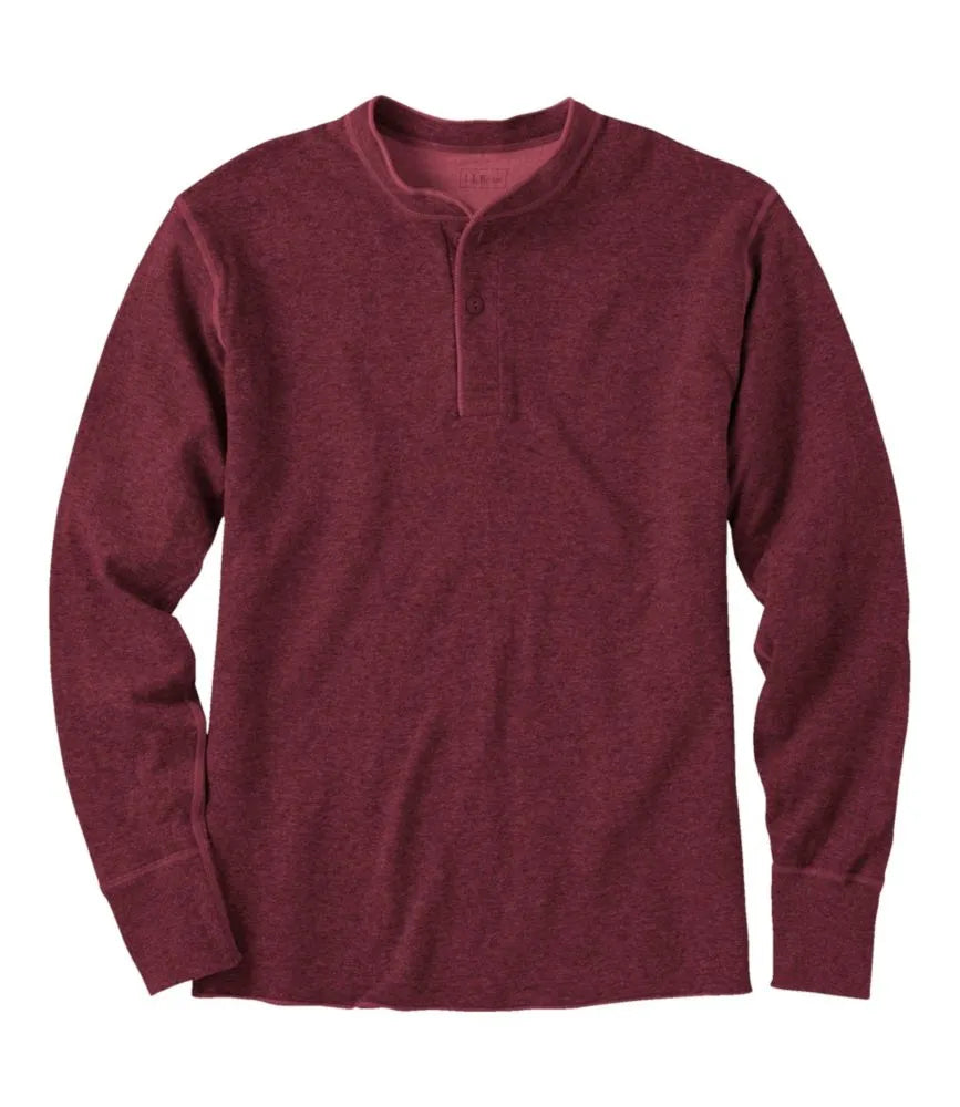 Men's Two-Layer River Driver's Shirt®, Traditional Fit Henley