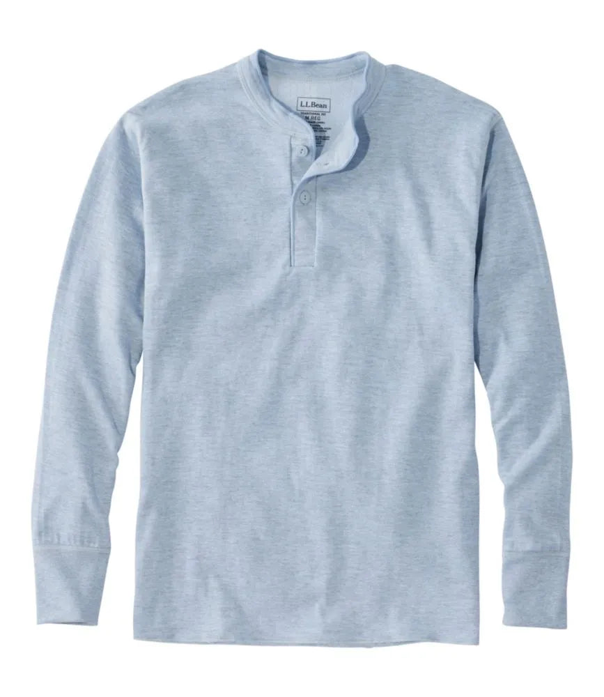 Men's Two-Layer River Driver's Shirt®, Traditional Fit Henley
