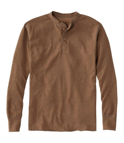 Men's Two-Layer River Driver's Shirt®, Traditional Fit Henley