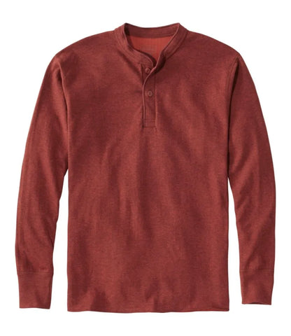 Men's Two-Layer River Driver's Shirt®, Traditional Fit Henley