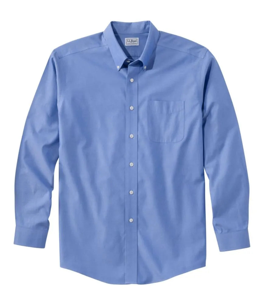 Men's Wrinkle-Free Pinpoint Oxford Cloth Shirt, Traditional Fit