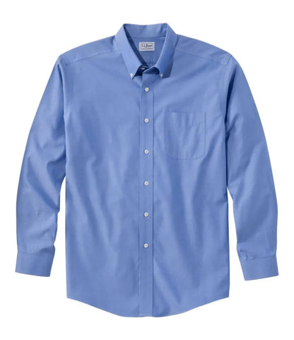 Men's Wrinkle-Free Pinpoint Oxford Cloth Shirt, Traditional Fit
