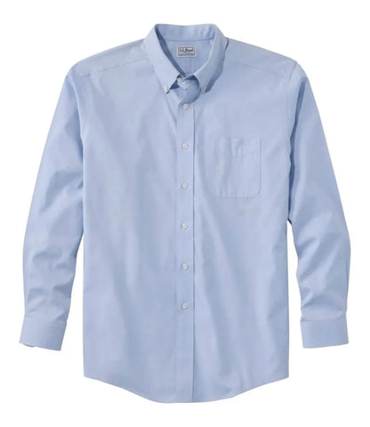 Men's Wrinkle-Free Pinpoint Oxford Cloth Shirt, Traditional Fit