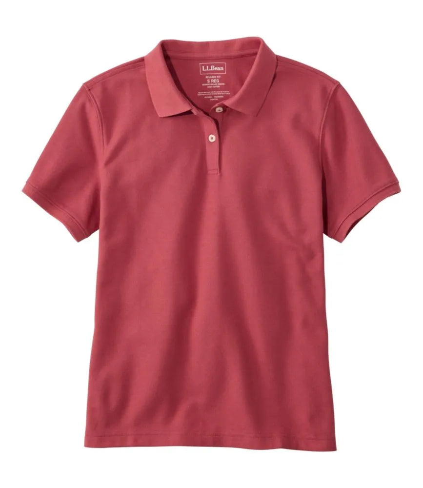 Women's Premium Double L® Polo, Relaxed Fit