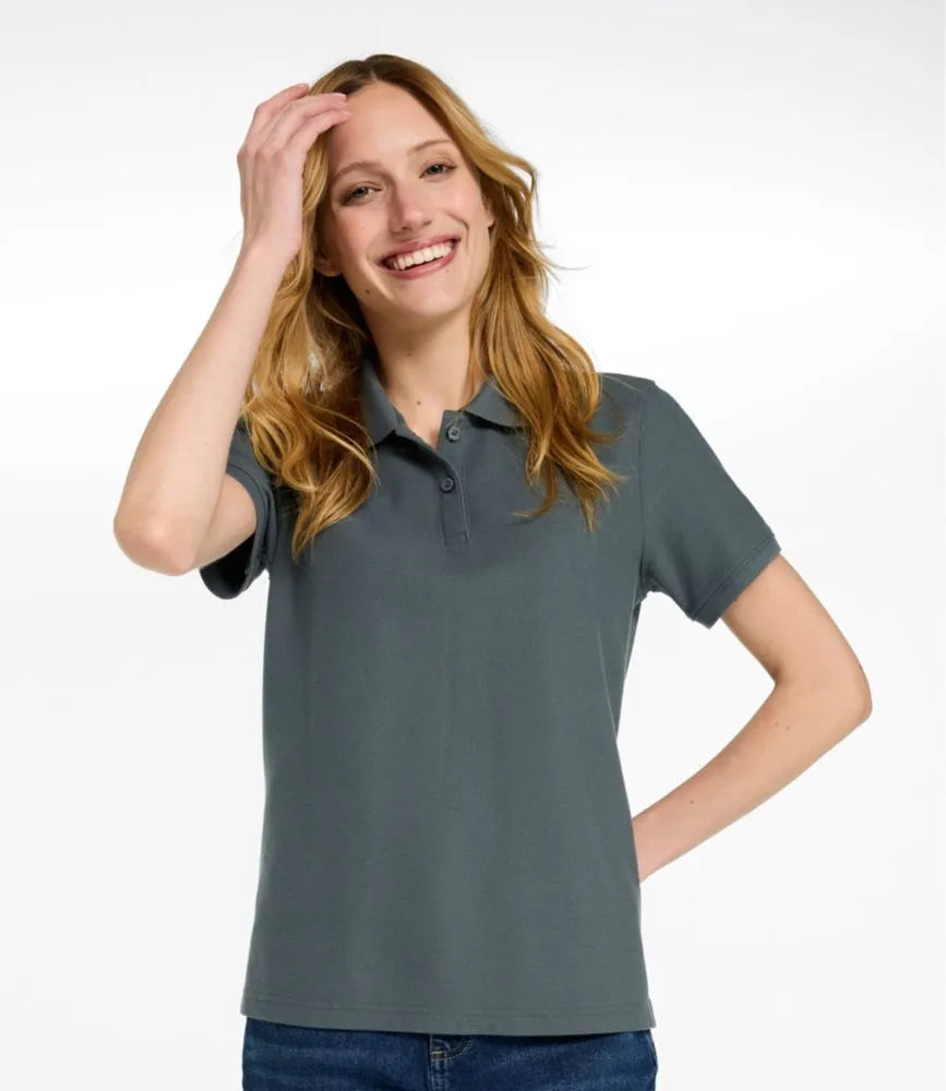 Women's Premium Double L® Polo, Relaxed Fit