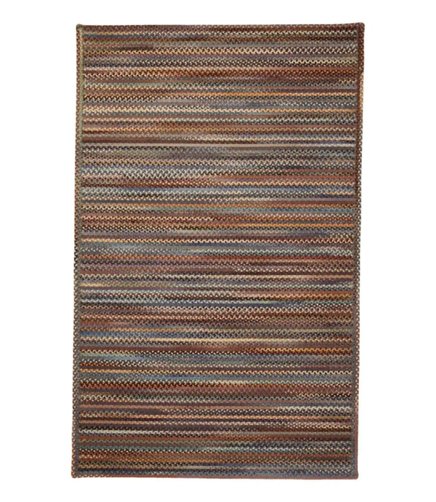 L.L.Bean Braided Wool Rug, Horizontal Braid