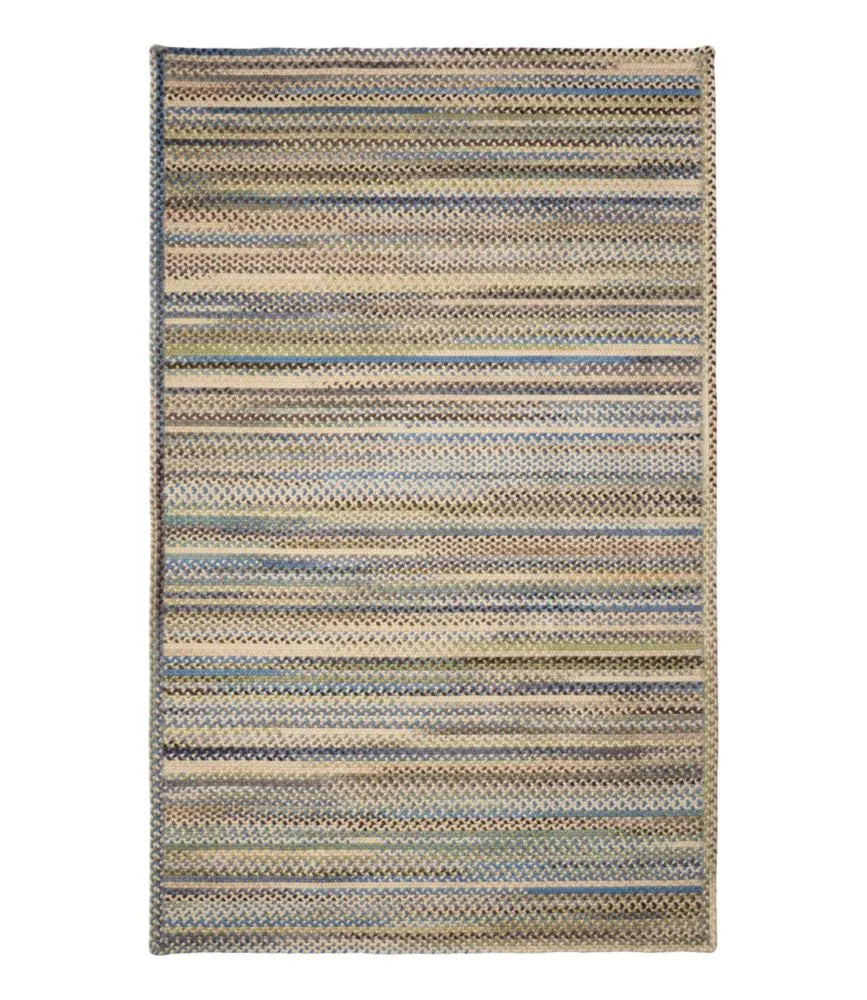 L.L.Bean Braided Wool Rug, Horizontal Braid