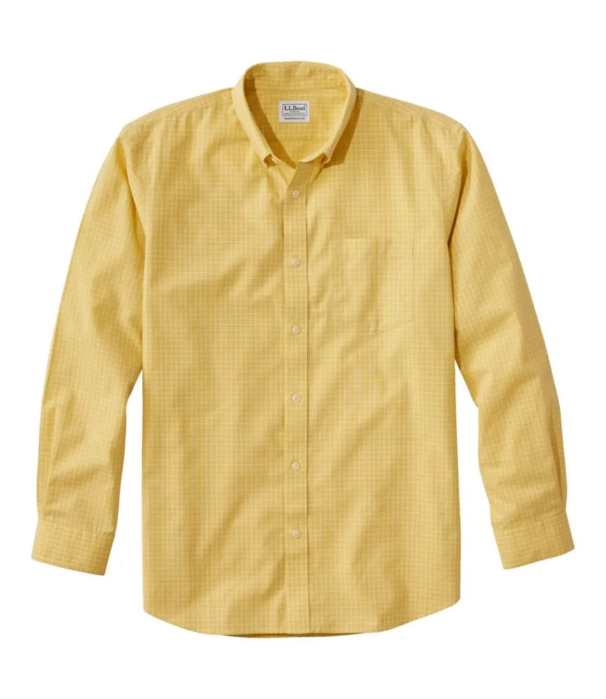 Men's Wrinkle-Free Kennebunk Sport Shirt, Traditional Fit Check