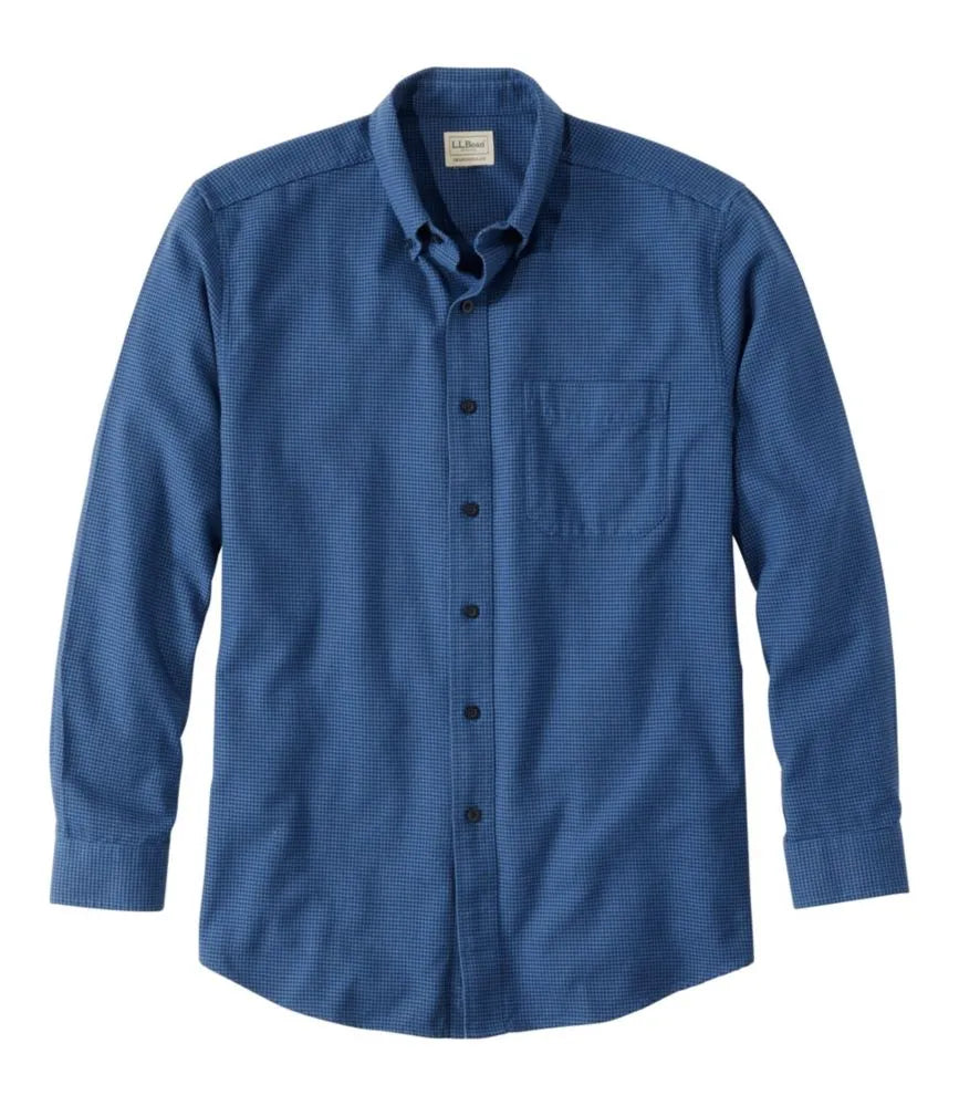Men's Wicked Good Flannel Shirt, Traditional Fit, Houndstooth