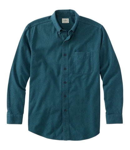 Men's Wicked Good Flannel Shirt, Traditional Fit, Houndstooth