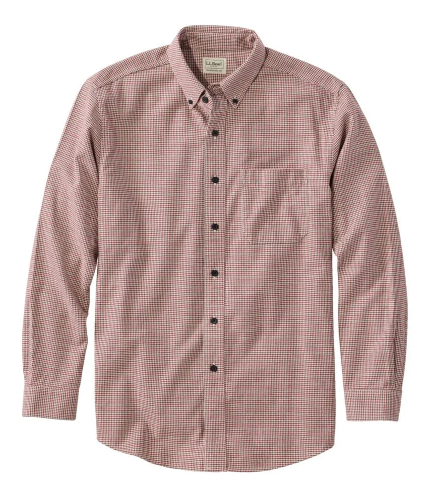 Men's Wicked Good Flannel Shirt, Traditional Fit, Houndstooth