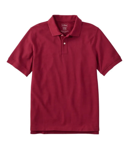 Men's Premium Double L® Polo, Banded Short-Sleeve Without Pocket