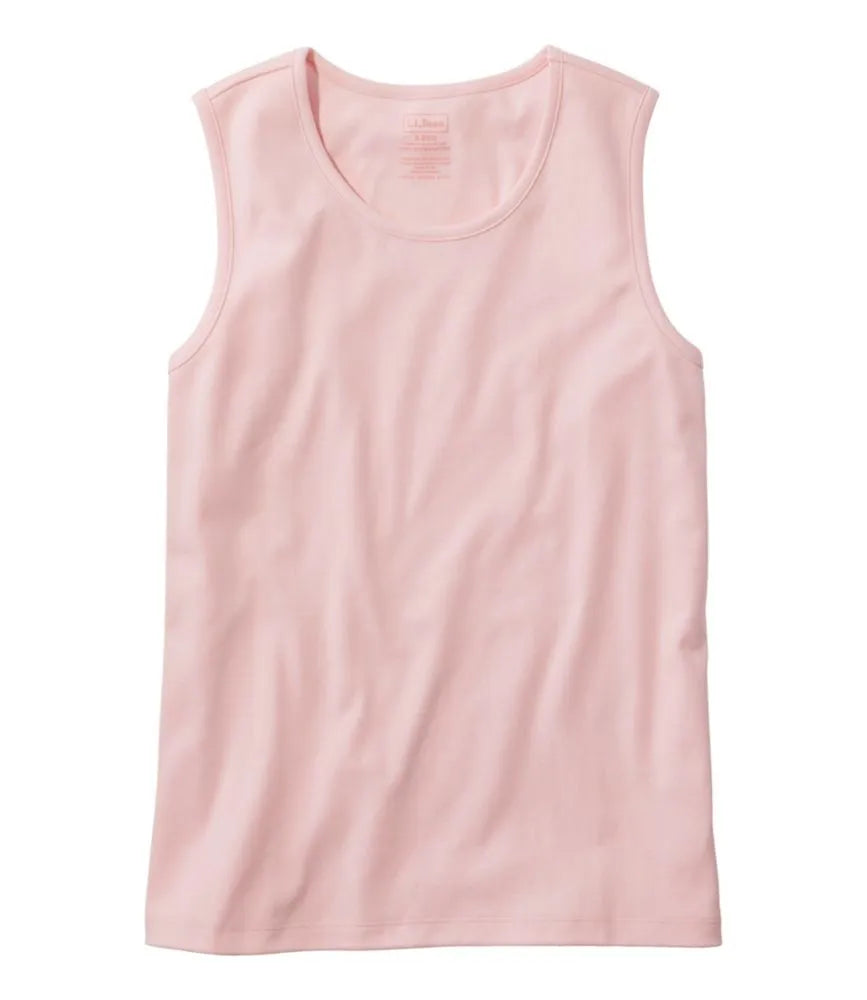Women's Pima Cotton Tee, Shell