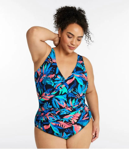Women's Shaping Swimwear, Tanksuit Print