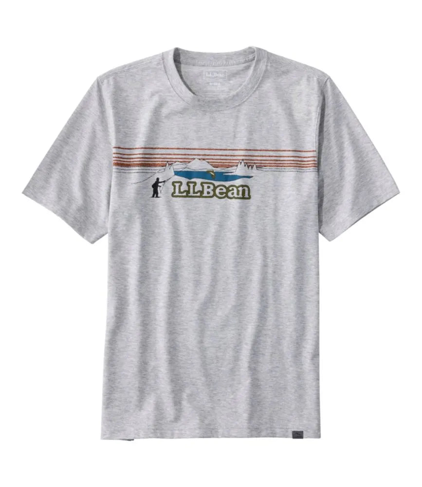 Men's Technical Fishing Graphic Tees, Short-Sleeve
