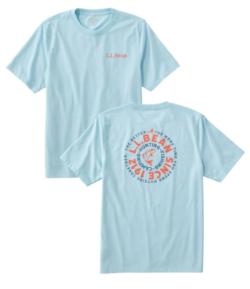 Men's Technical Fishing Graphic Tees, Short-Sleeve