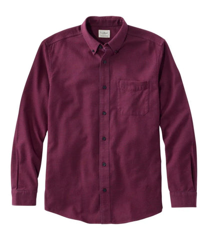 Men's Wicked Good Flannel Shirt, Slightly Fitted, Houndstooth