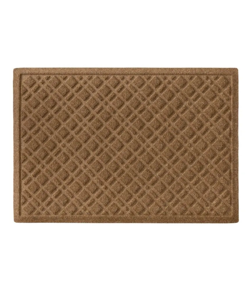 Heavyweight Recycled Waterhog Doormat, Plaid