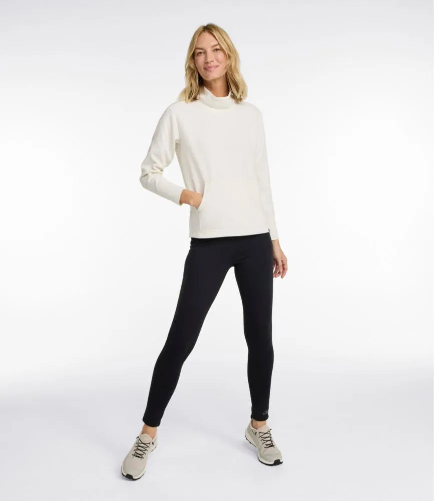 Women's PrimaLoft ThermaStretch Fleece Tights, Mid-Rise