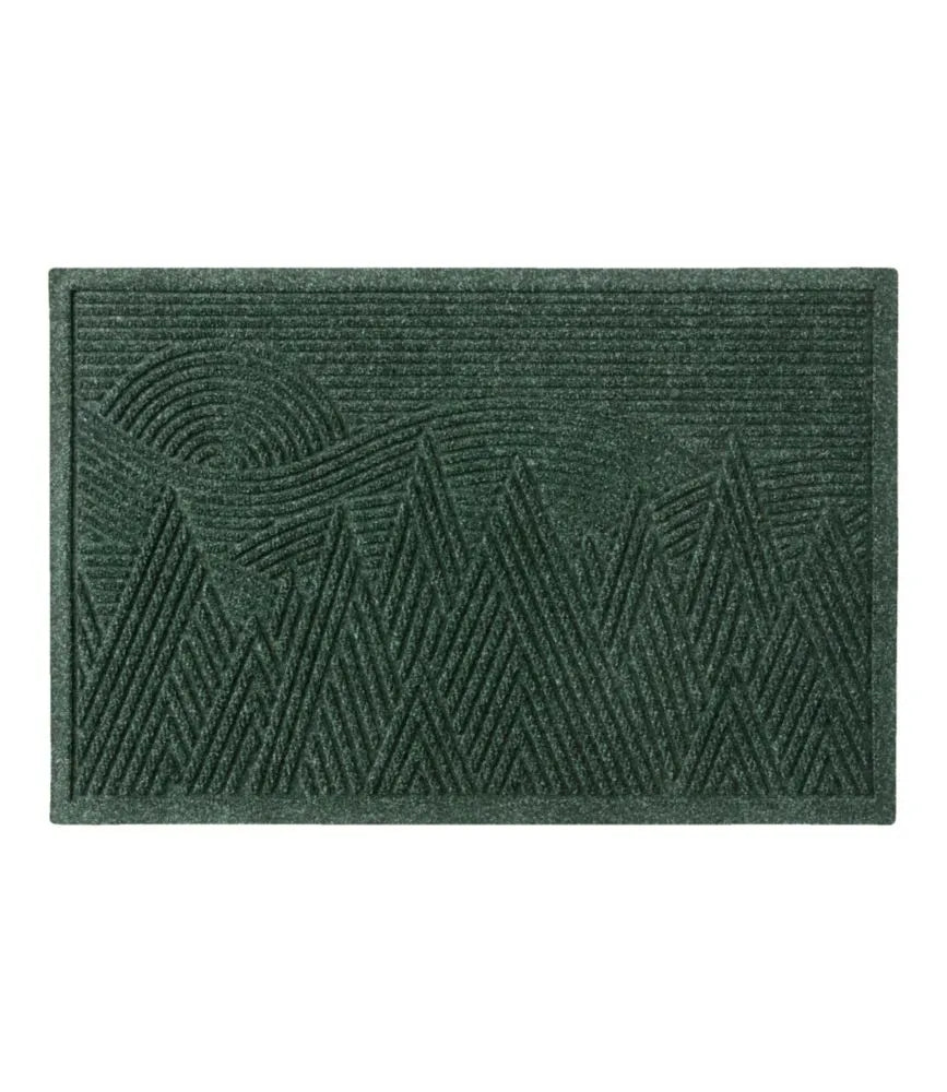 Everyspace Recycled Waterhog Doormat, Mountain Scene