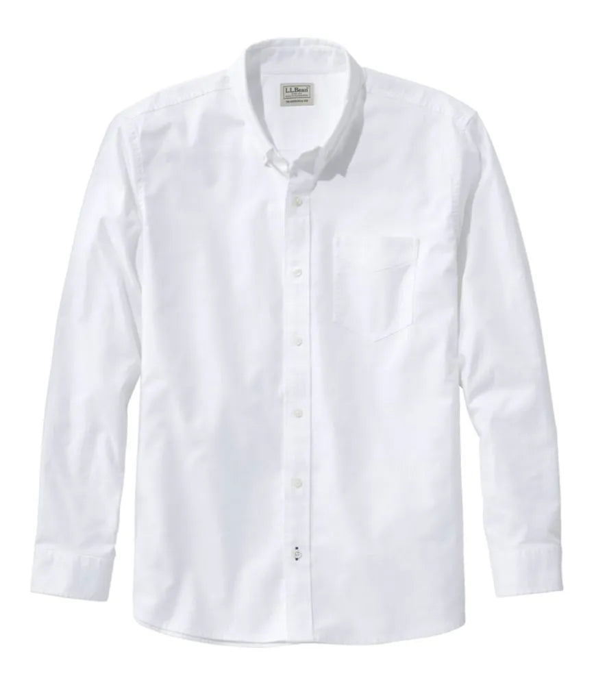 Men's Comfort Stretch® Oxford Shirt, Traditional Untucked Fit