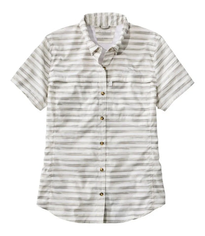 Women's Tropicwear Shirt, Short-Sleeve Print