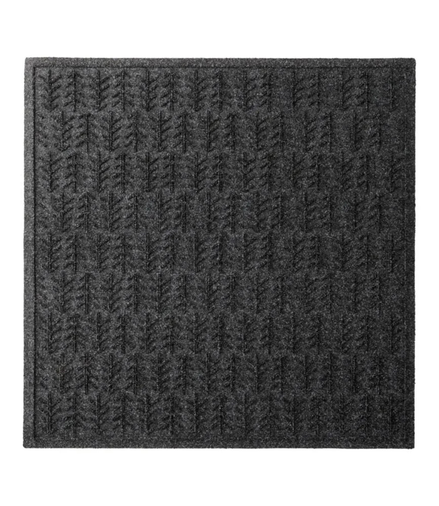 Everyspace Recycled Waterhog Mat, Square, Trees