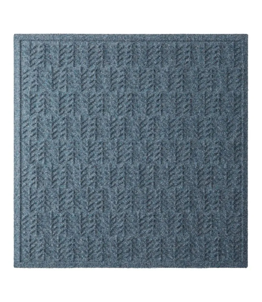 Everyspace Recycled Waterhog Mat, Square, Trees