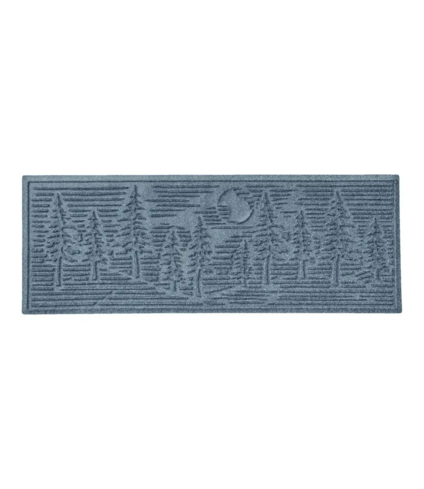 Everyspace Recycled Waterhog Wide Doormat, Pine Trees