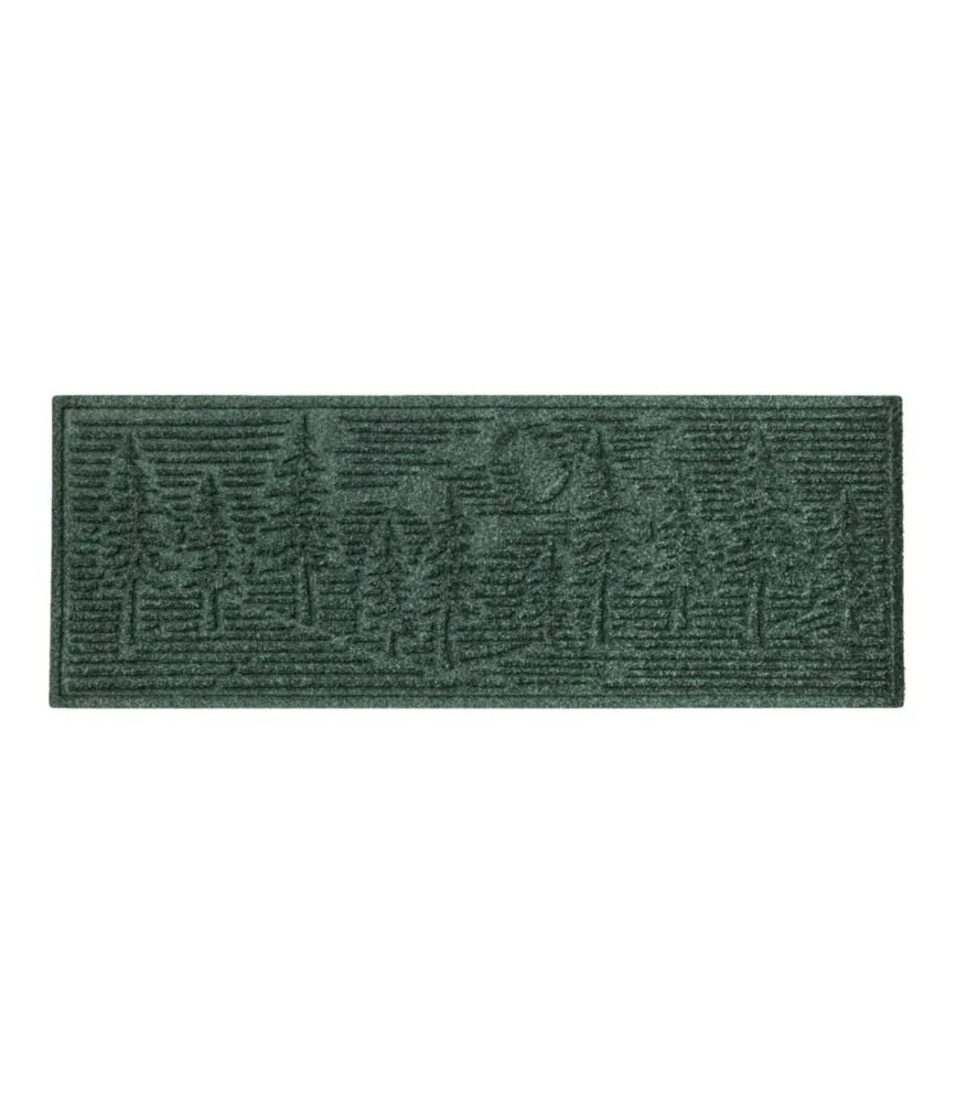 Everyspace Recycled Waterhog Wide Doormat, Pine Trees
