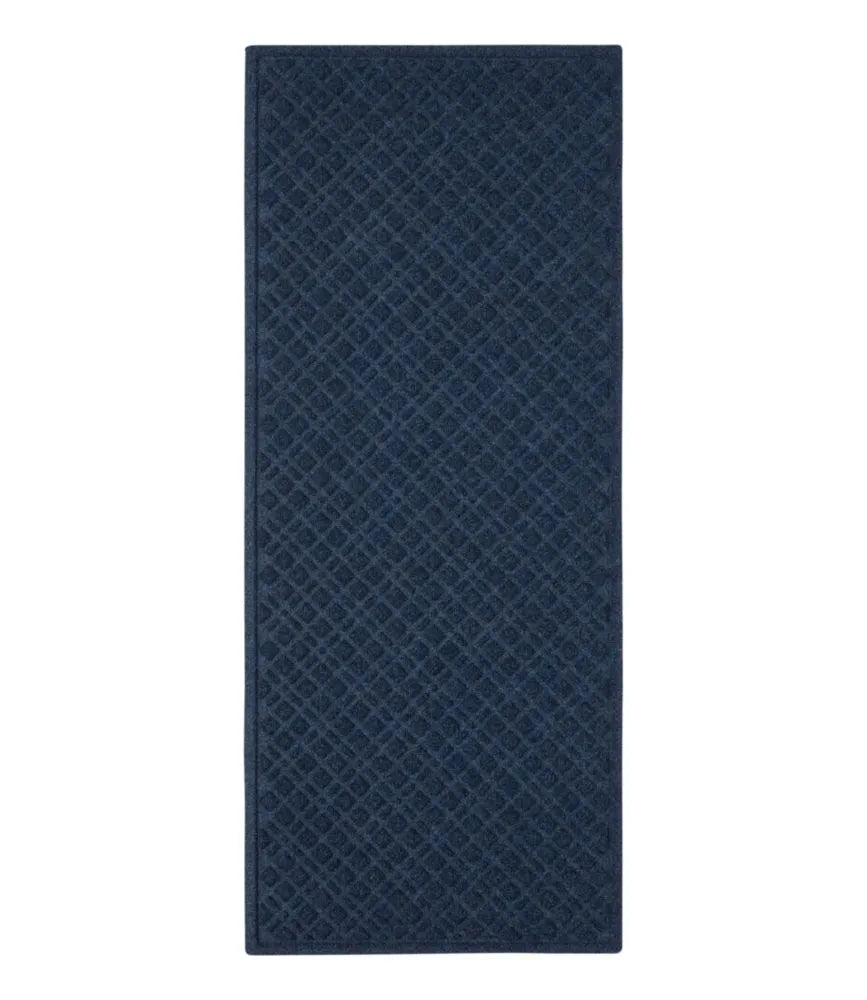 Heavyweight Recycled Waterhog Mat, Runner, Plaid