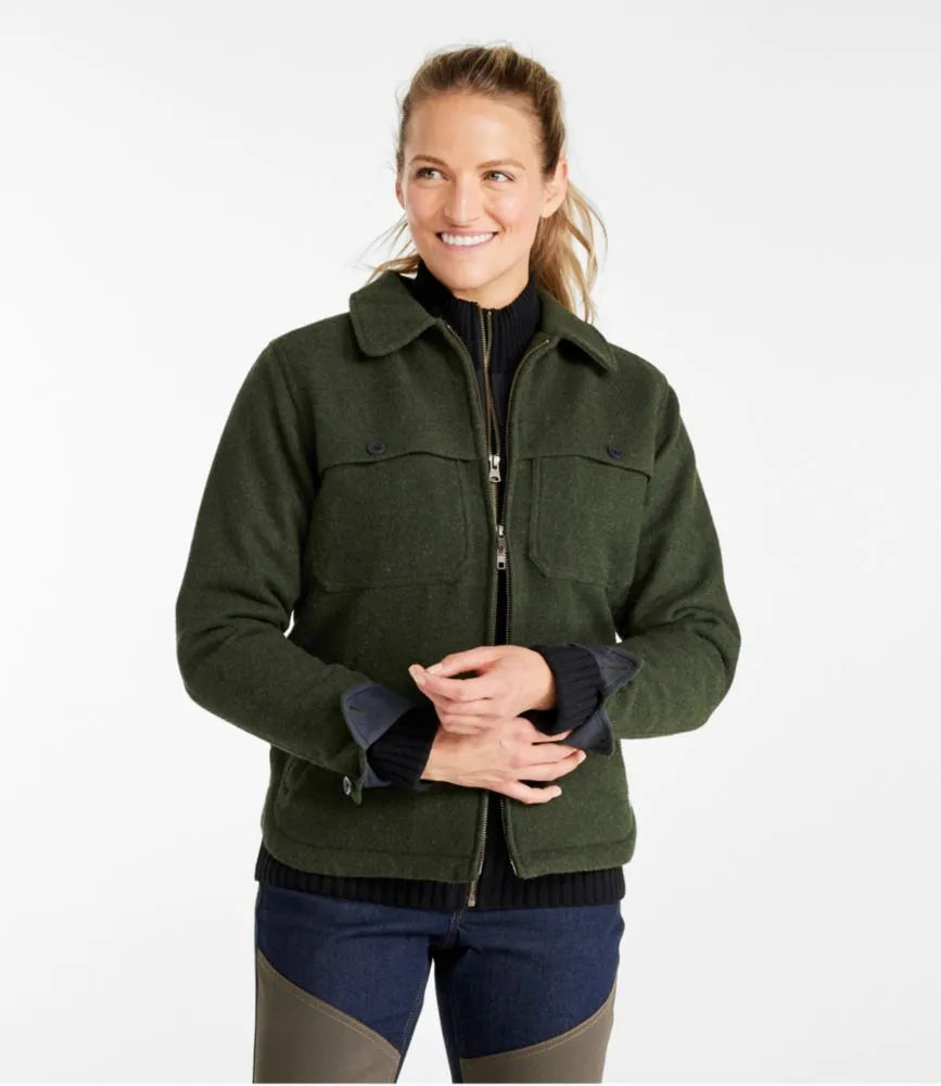 Women's Maine Guide Zip Front Jac-Shirt with PrimaLoft