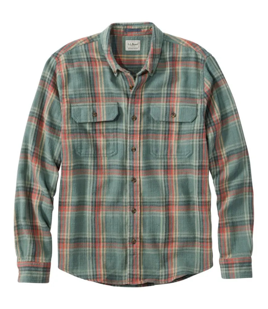 Men's 1912 Field Flannel Shirt, Slightly Fitted Untucked Fit, Plaid