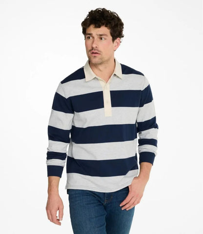 Men's Bean's Vintage Soft Rugby, Stripe