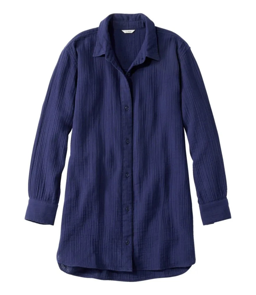 Women's Cloud Gauze Cover-Up Shirt