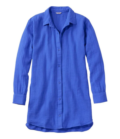 Women's Cloud Gauze Cover-Up Shirt