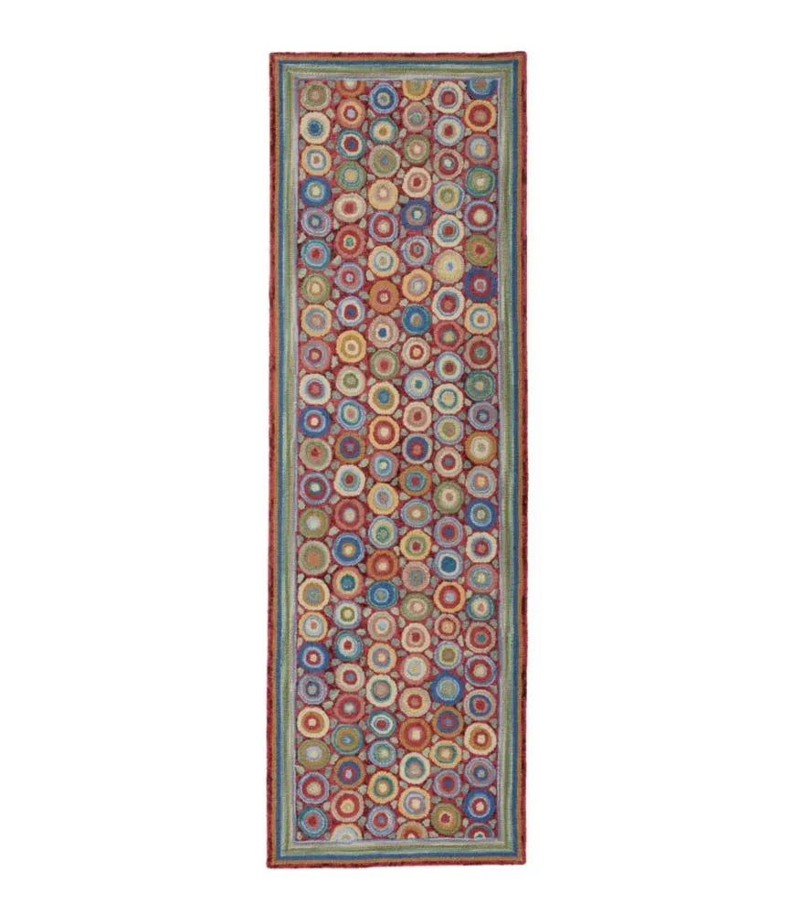 Bean's Wool Hooked Runner, Coins