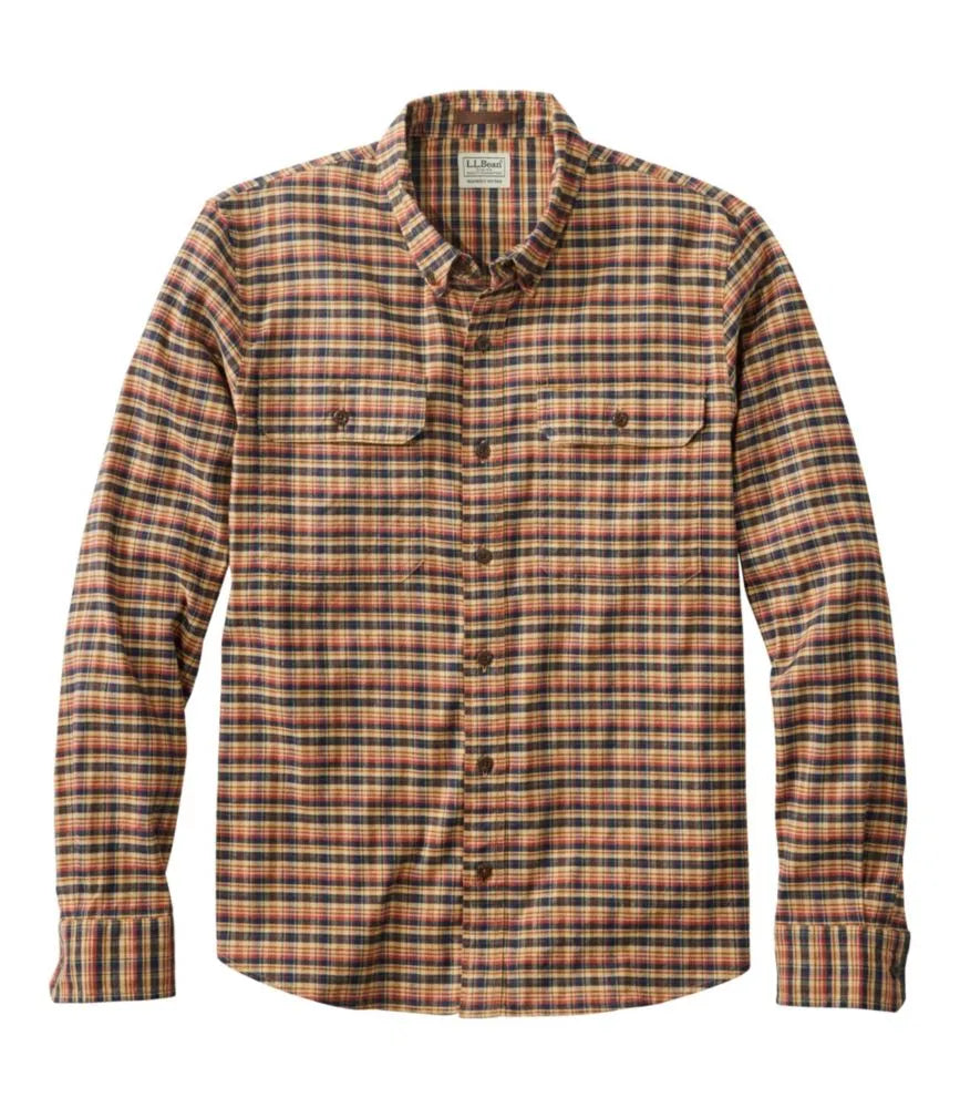 Men's Stonecoast Hemp Shirt, Long-Sleeve, Slightly Fitted Untucked Fit