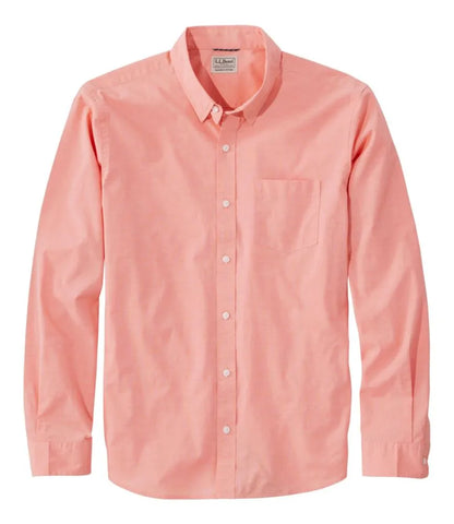 Men's Comfort Stretch Performance® Shirt, Long-Sleeve, Slightly Fitted Untucked Fit