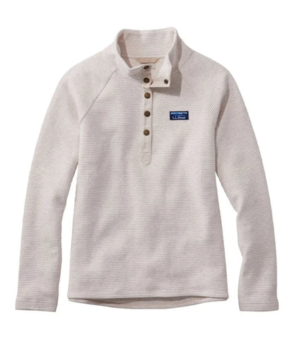 Women's Lakewashed Double-Knit Quarter-Snap