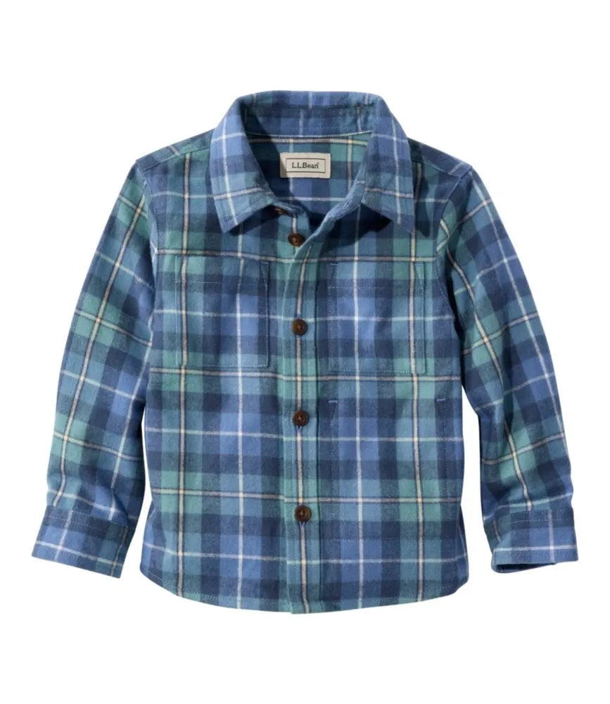 Toddlers' Scotch Plaid Flannel Shirt