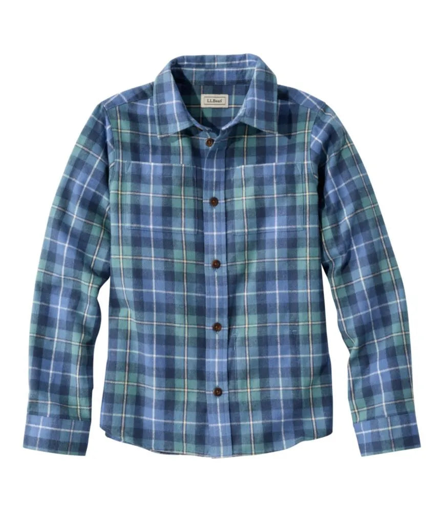 Kids' Scotch Plaid Flannel Shirt