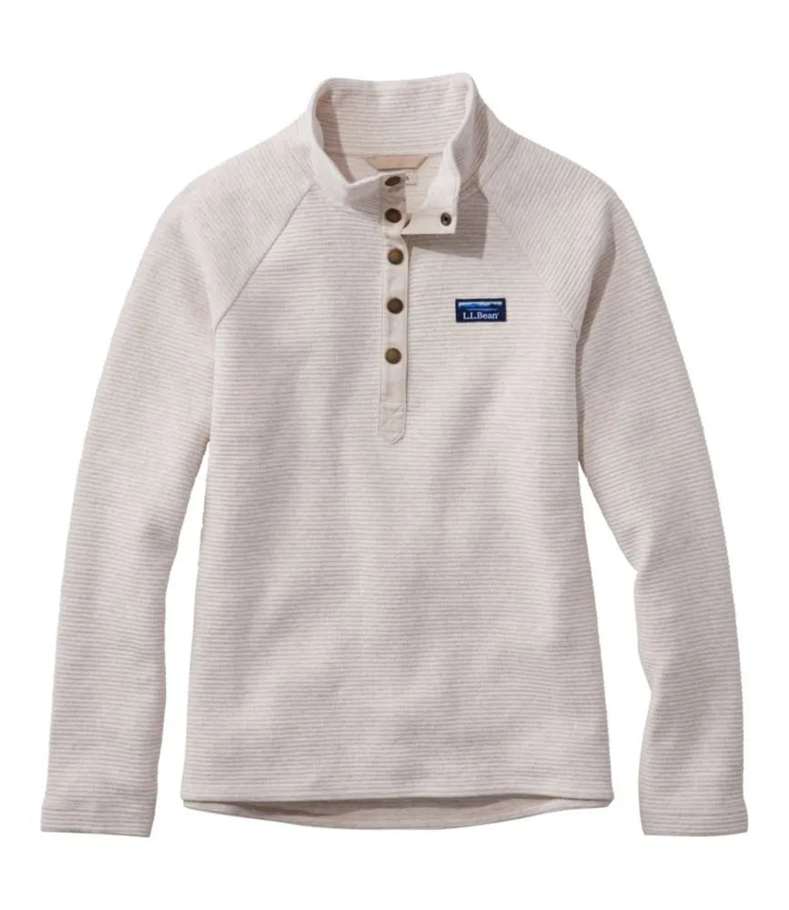 Women's Lakewashed Double-Knit Quarter-Snap