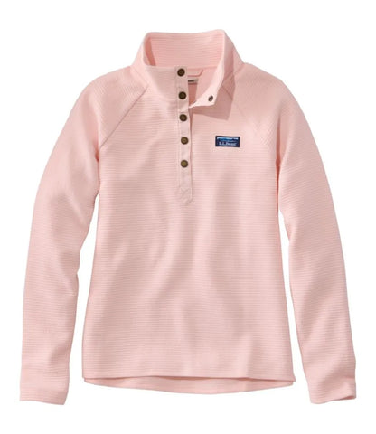 Women's Lakewashed Double-Knit Quarter-Snap