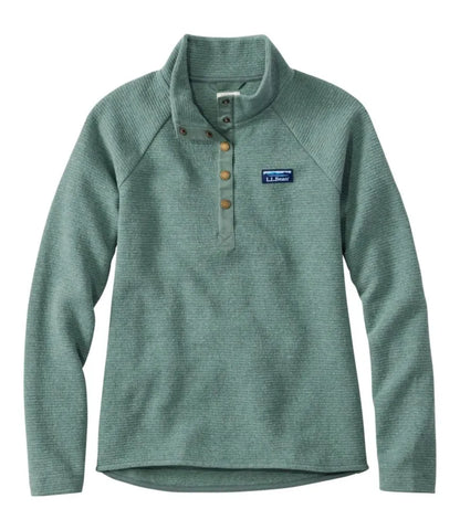 Women's Lakewashed Double-Knit Quarter-Snap