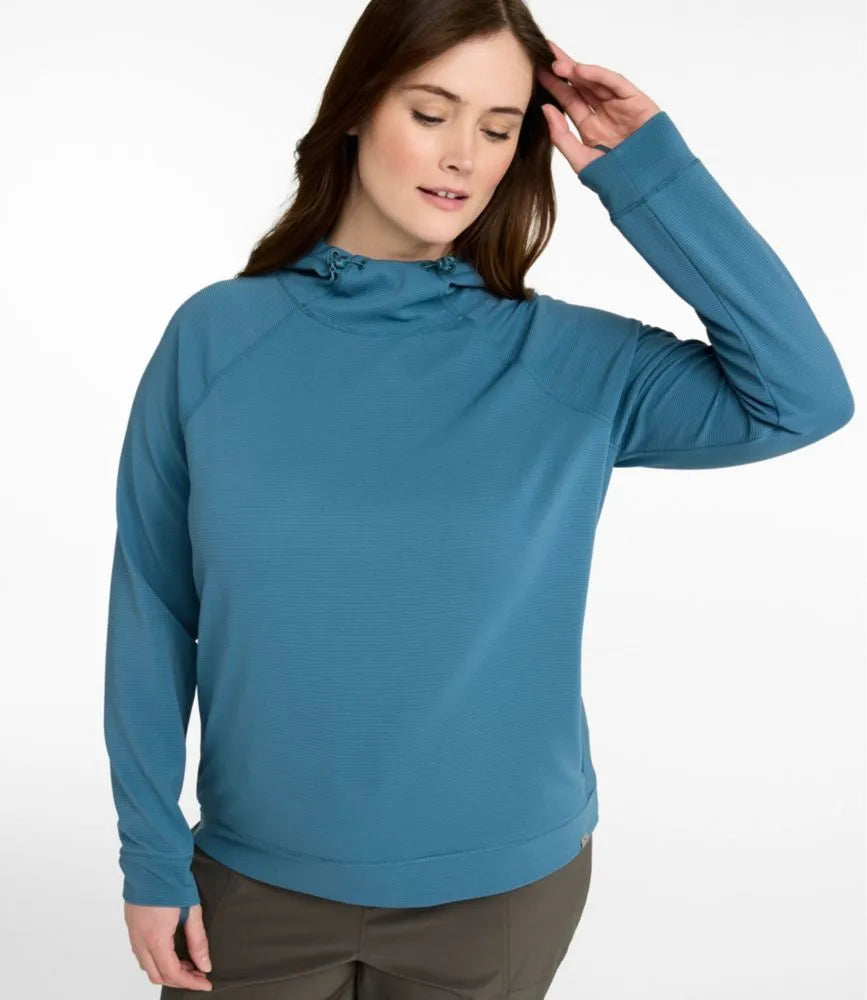 Women's VentureStretch Ottoman-Rib Hoodie