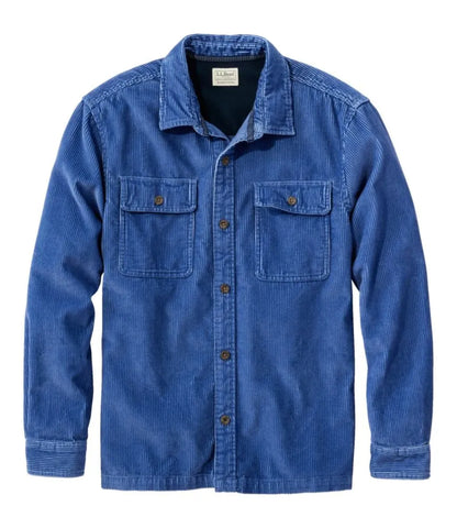 Men's Rangeley Corduroy Shirt, Slightly Fitted